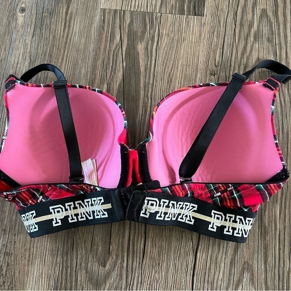 Victoria’s Secret PINK WEAR EVERYWHERE PUSH-UP BRA Size 34DD - Picture 3 of 4